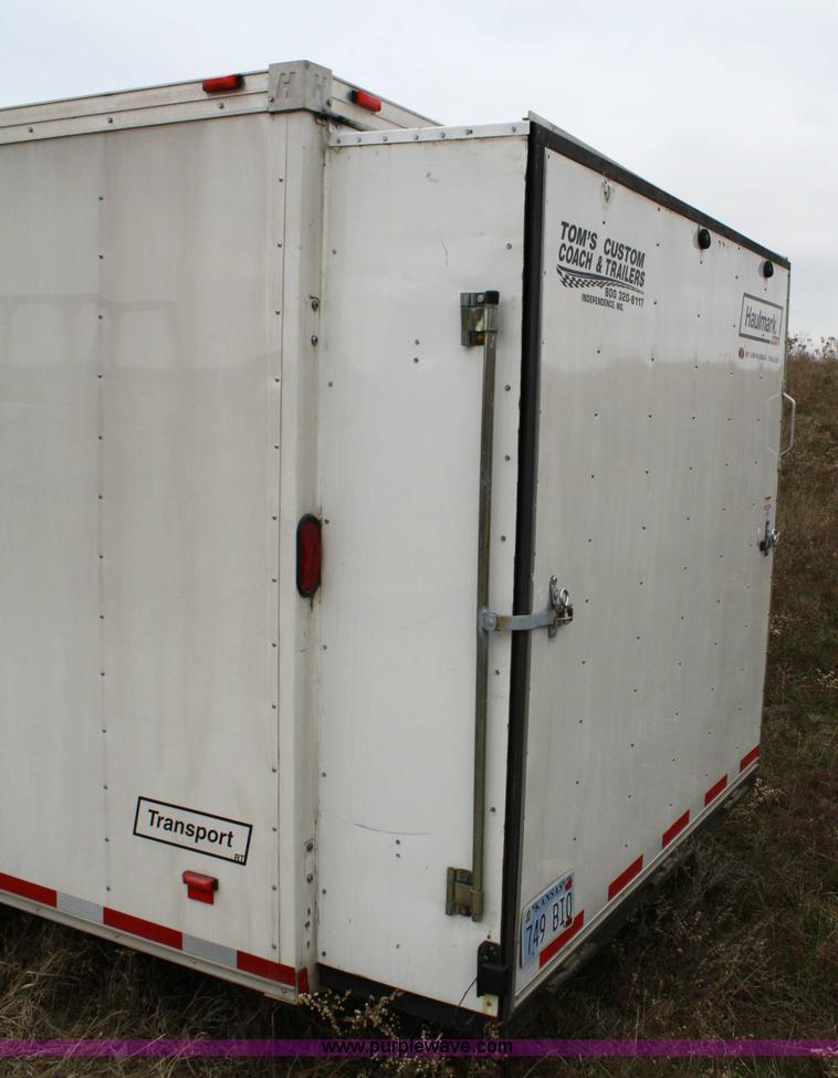 image for item 4849 2006 Haulmark 24' enclosed trailer