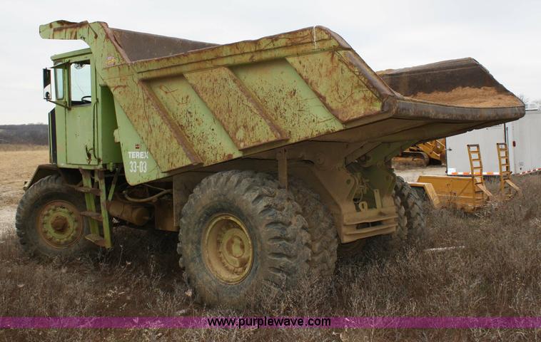 image for item 4851 Terex dump truck