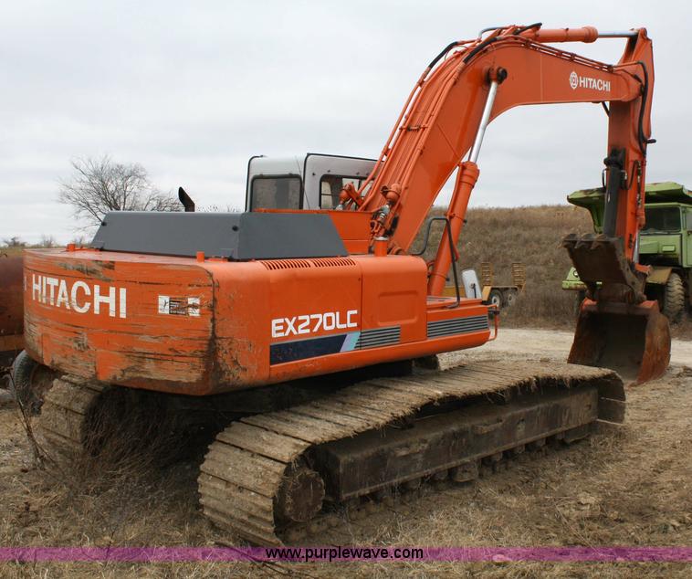 image for item 4854 1996 Hitachi EX270LC excavator