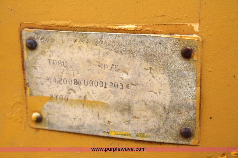 image for item 4861 1972 Dresser TD-8C dozer