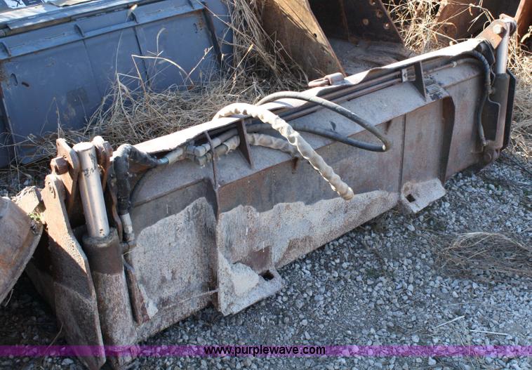 image for item 4872 78" combination skid steer bucket