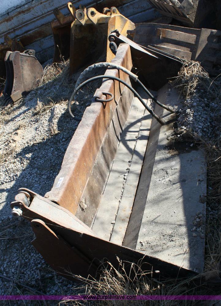 image for item 4872 78" combination skid steer bucket