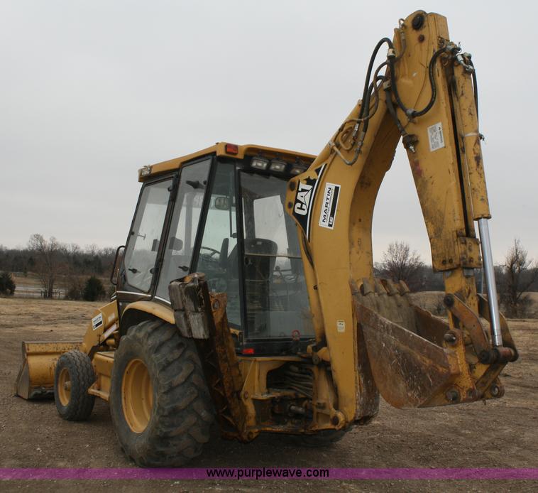 image for item 4890 1997 Caterpillar 416C backhoe loader