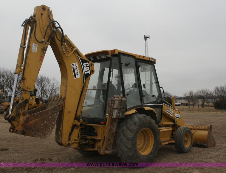 image for item 4890 1997 Caterpillar 416C backhoe loader