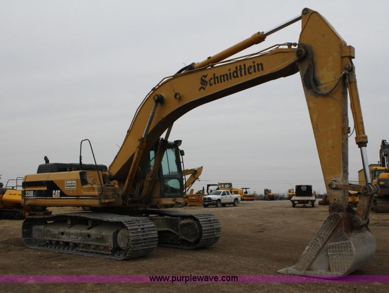 image for item 4906 2002 Caterpillar 330B hydraulic excavator