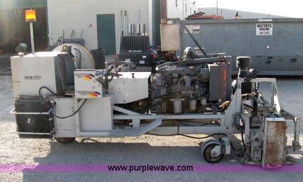 image for item 5299 Magnum RSM-7511 recessed striping machine