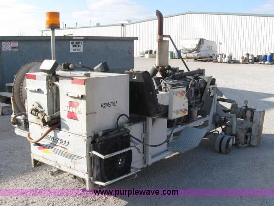 image for item 5299 Magnum RSM-7511 recessed striping machine