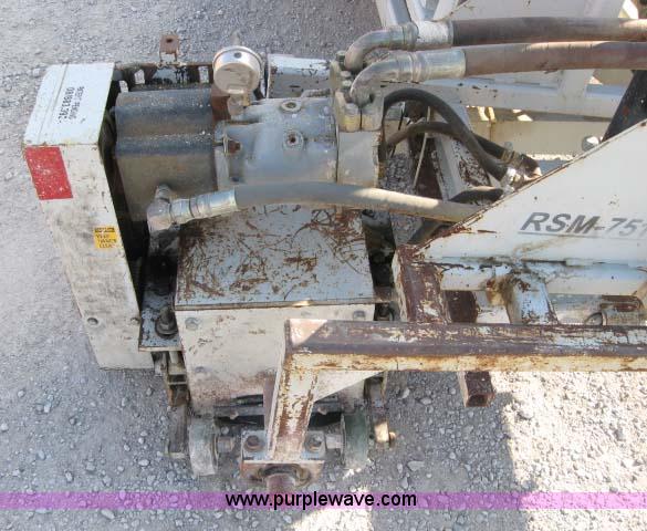 image for item 5299 Magnum RSM-7511 recessed striping machine
