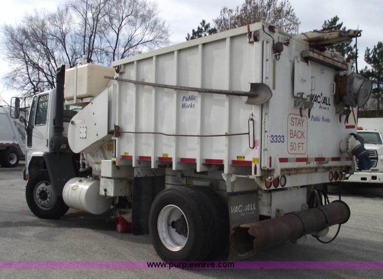image for item 5596 1999 Sterling SC7000 Vac All air sweeper truck