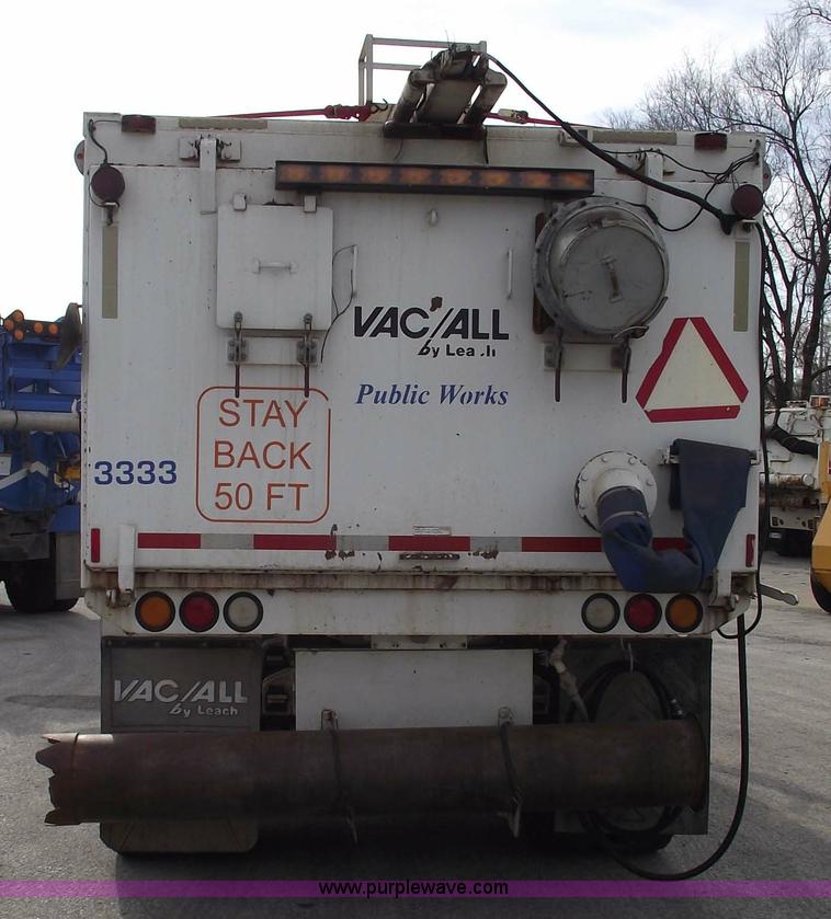 image for item 5596 1999 Sterling SC7000 Vac All air sweeper truck