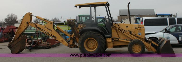 image for item 6552 Ford 575D backhoe