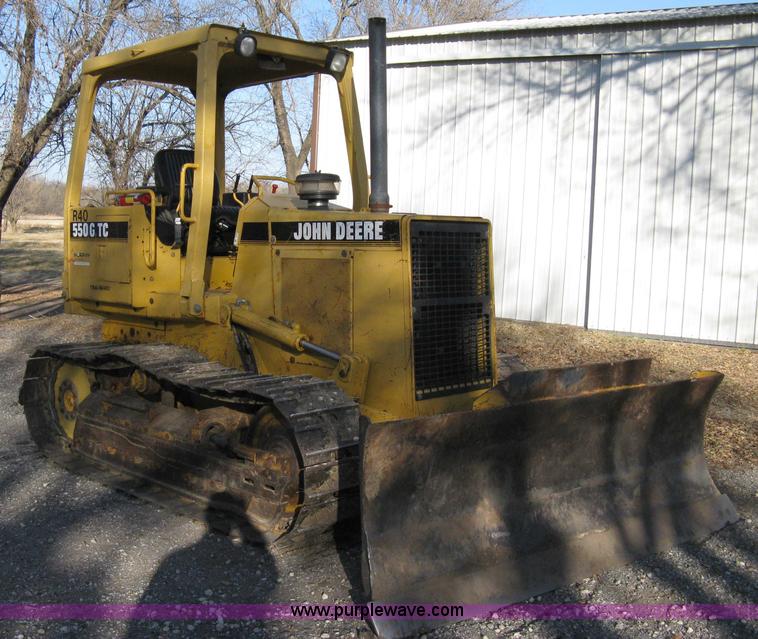 image for item 8075 1996 John Deere 550 G TC dozer