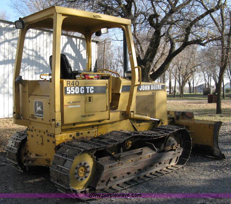 image for item 8075 1996 John Deere 550 G TC dozer