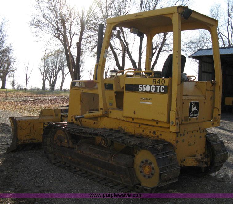 image for item 8075 1996 John Deere 550 G TC dozer