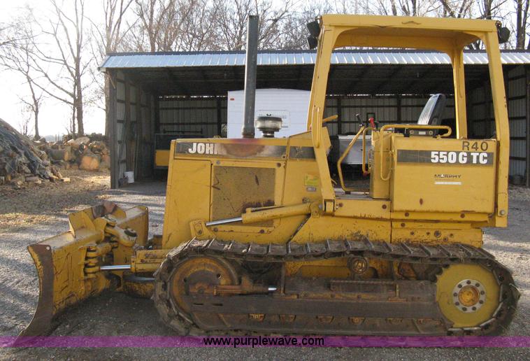 image for item 8075 1996 John Deere 550 G TC dozer