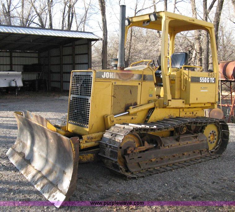 image for item 8075 1996 John Deere 550 G TC dozer