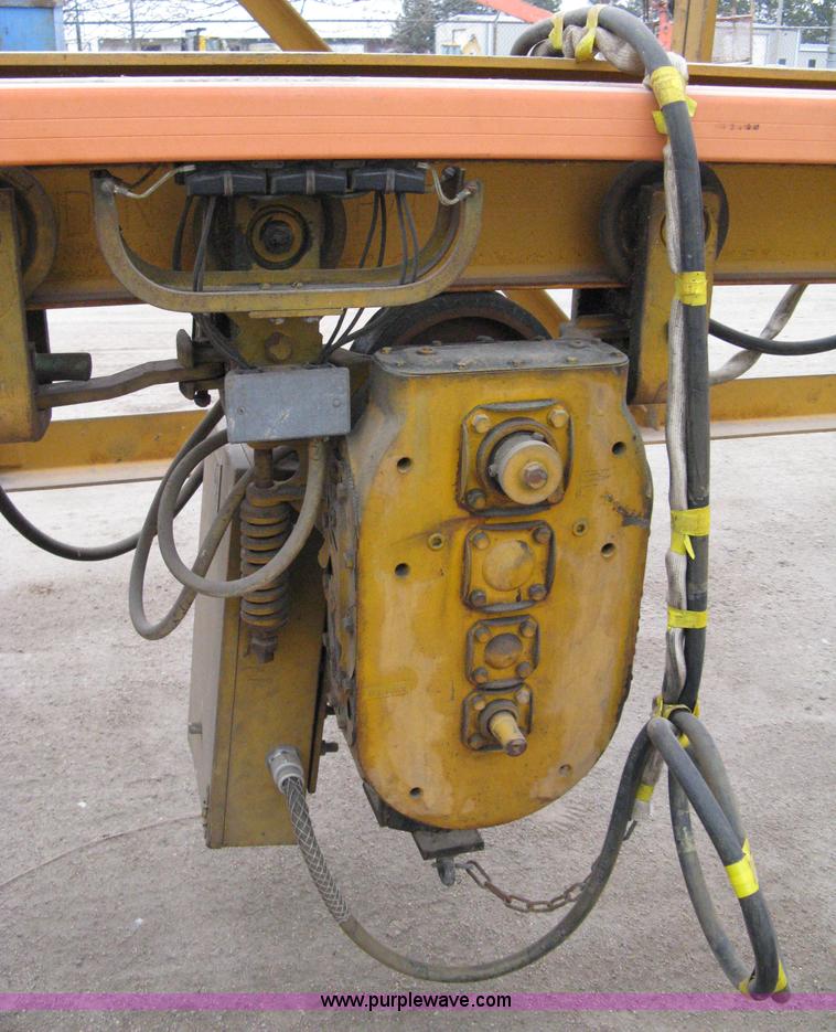 image for item 8089 Louden Super Track two-ton monorail crane