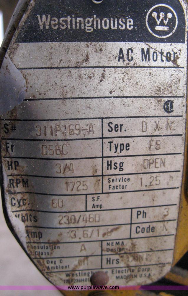 image for item 8089 Louden Super Track two-ton monorail crane