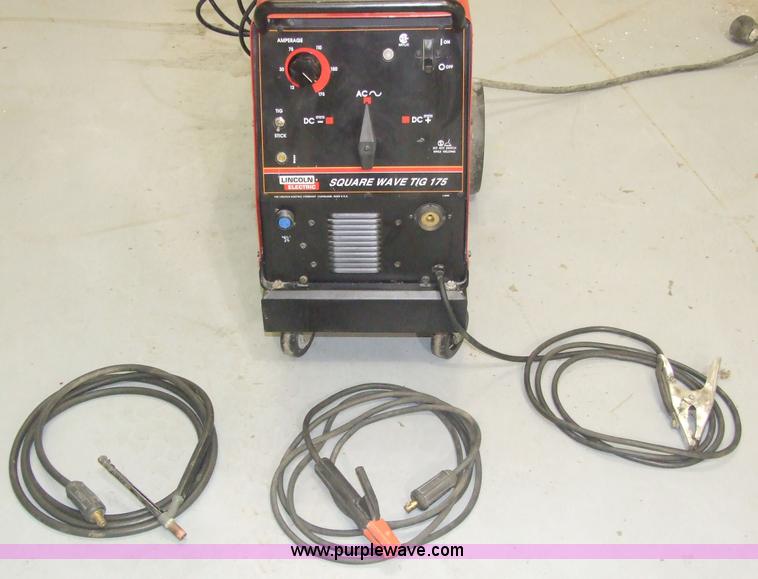 image for item 1715 Lincoln 175 square wave tig welder