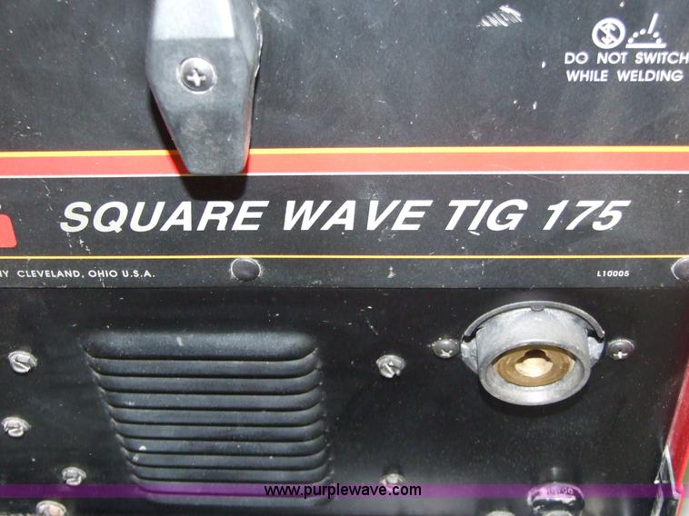image for item 1715 Lincoln 175 square wave tig welder