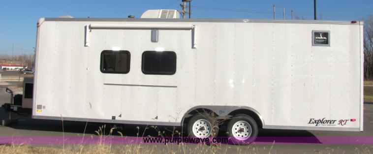 image for item 2317 2006 Pace Explorer RT 24' enclosed trailer