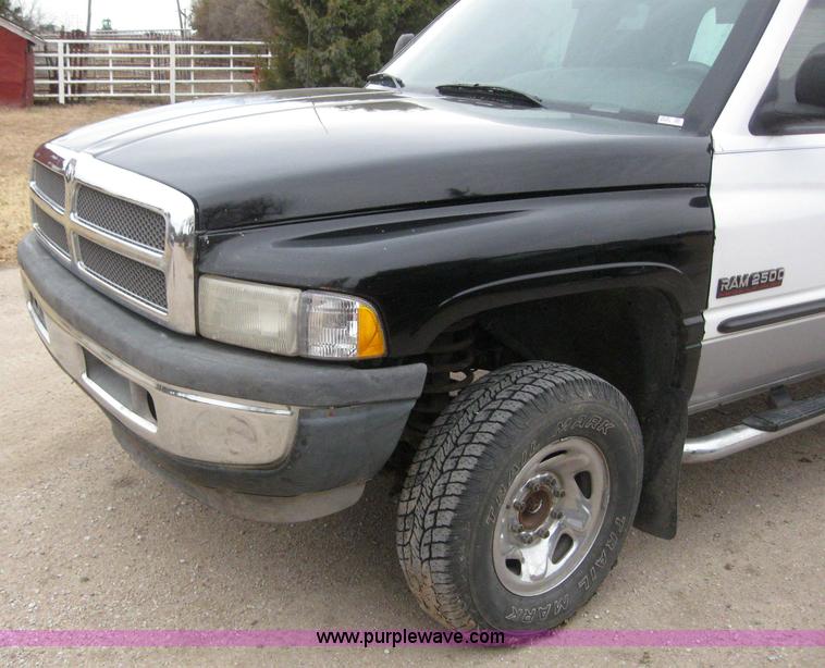image for item 3036 1999 Dodge Ram 2500 Quad pickup truck