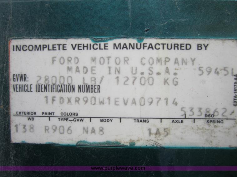 image for item 4346 1984 Ford LN9000 semi truck