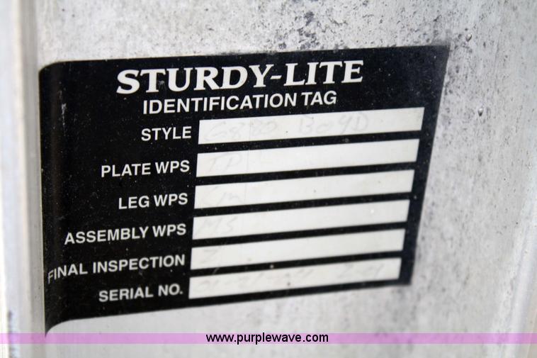 image for item 4841 Sturdy light aluminum headache rack