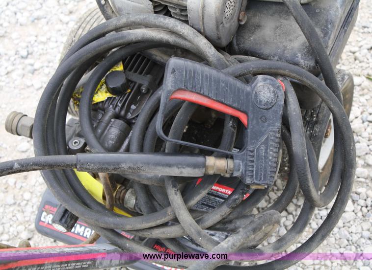 image for item 4847 Craftsman 5hp 1800psi pressure washer