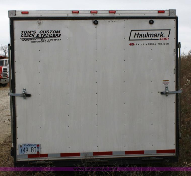 image for item 4849 2006 Haulmark 24' enclosed trailer