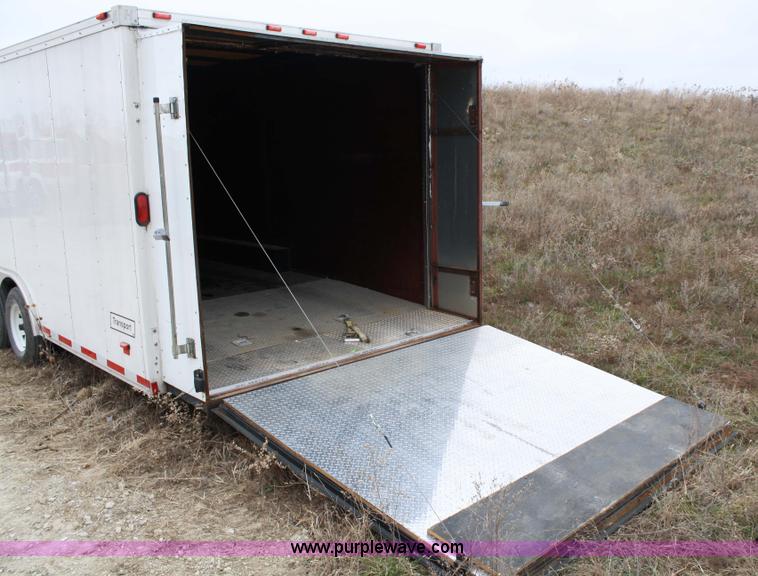 image for item 4849 2006 Haulmark 24' enclosed trailer