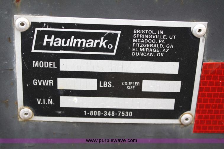 image for item 4849 2006 Haulmark 24' enclosed trailer