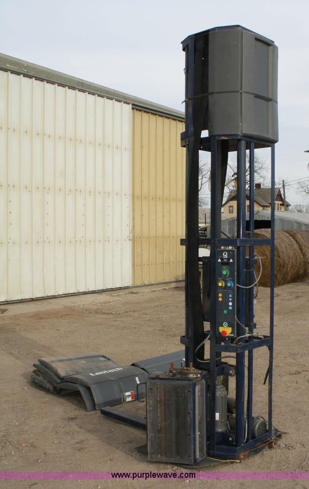 image for item 4886 Lantech pallet wrapping machine with two turn tables