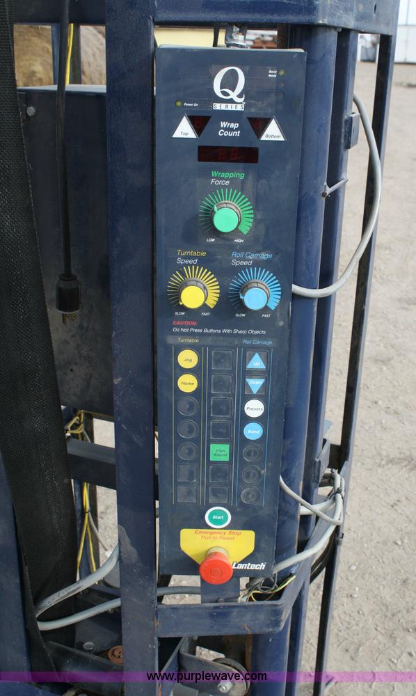 image for item 4886 Lantech pallet wrapping machine with two turn tables