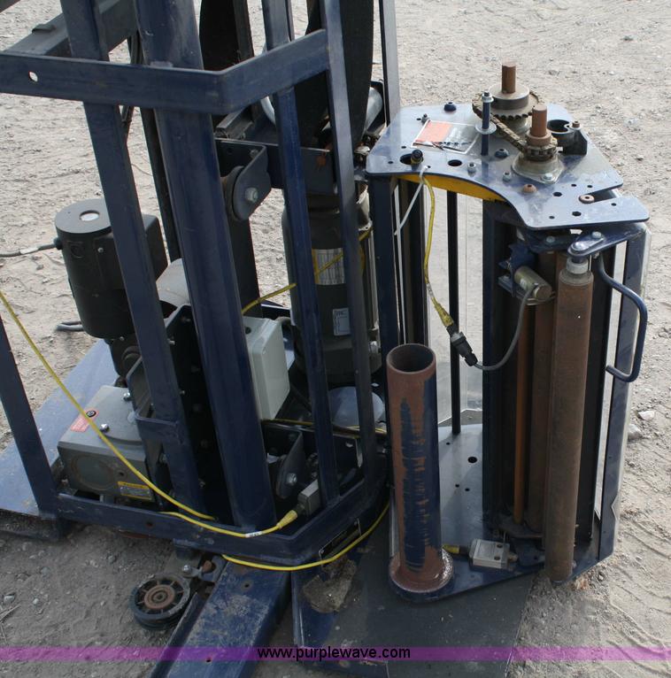 image for item 4886 Lantech pallet wrapping machine with two turn tables