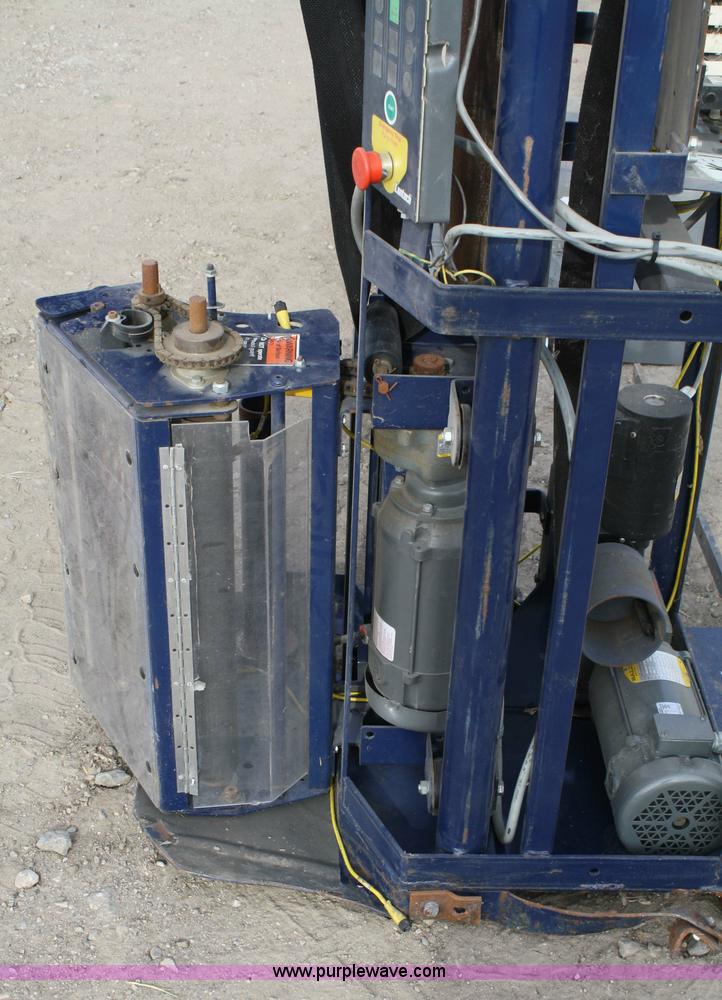 image for item 4886 Lantech pallet wrapping machine with two turn tables