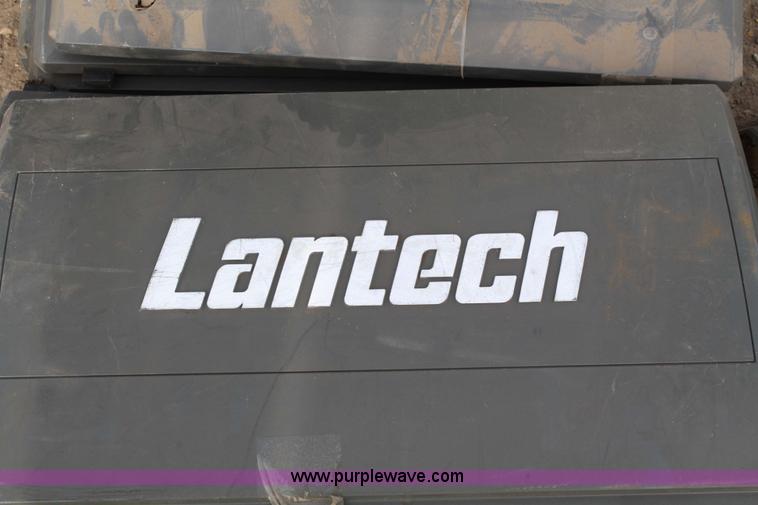 image for item 4886 Lantech pallet wrapping machine with two turn tables