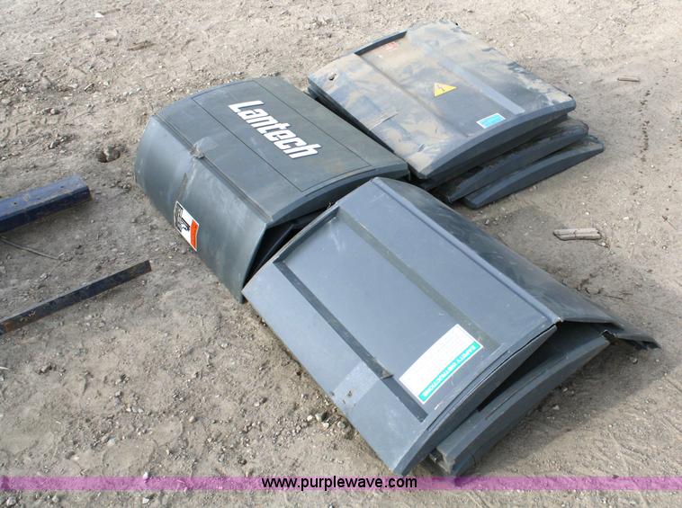 image for item 4886 Lantech pallet wrapping machine with two turn tables