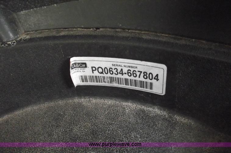 image for item 5445 2006 Club Car golf cart