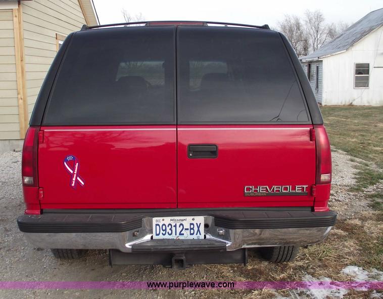 image for item 5455 1996 Chevrolet K1500 LT Suburban