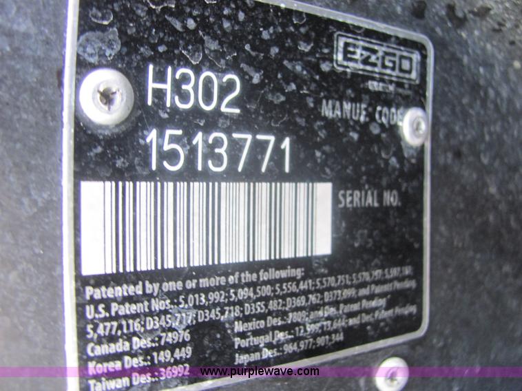 image for item 6759 2002 EZ-GO electric golf cart