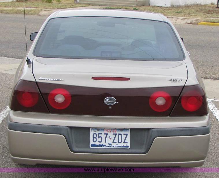 image for item 8306 2001 Chevrolet Impala