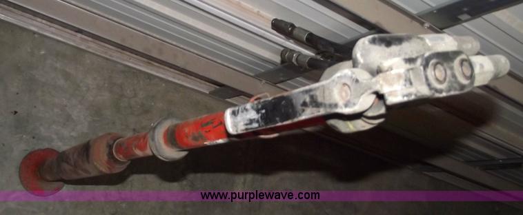 image for item 5448 Stanley TA54 hydraulic tamper with hose whip