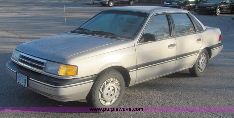1991 Ford Tempo In Derby Ks Item 6766 Sold Purple Wave
