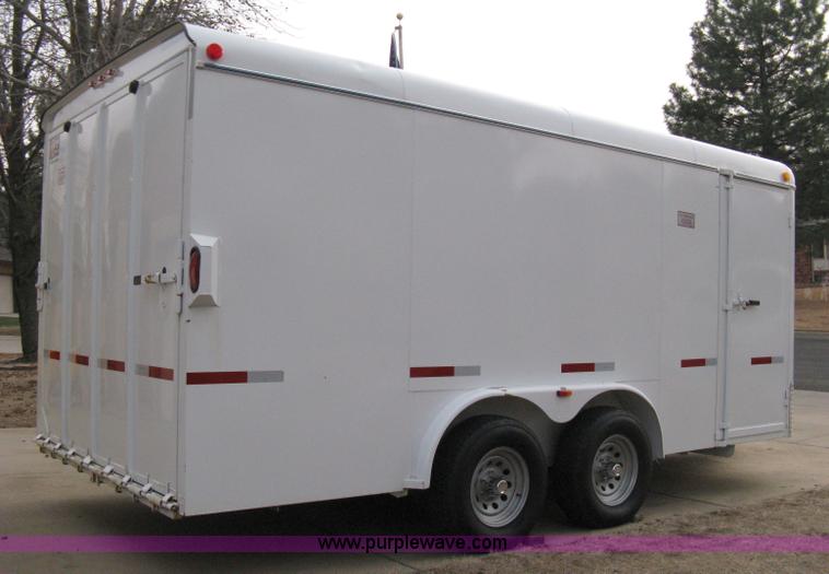 image for item 8090 2004 W-W tandem-axle cargo trailer