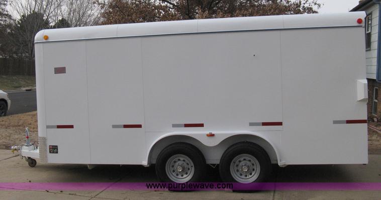 image for item 8090 2004 W-W tandem-axle cargo trailer