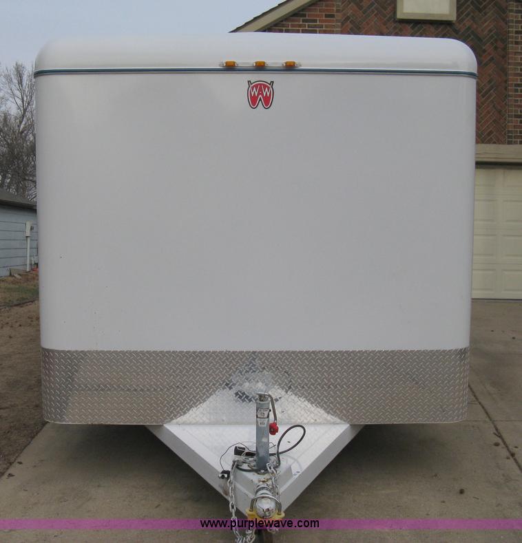 image for item 8090 2004 W-W tandem-axle cargo trailer