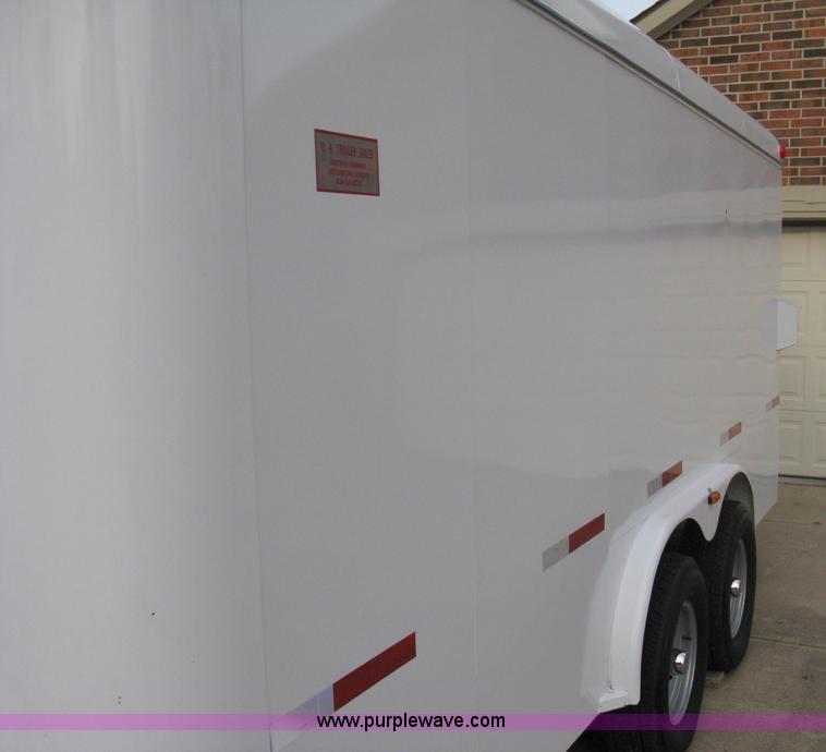 image for item 8090 2004 W-W tandem-axle cargo trailer