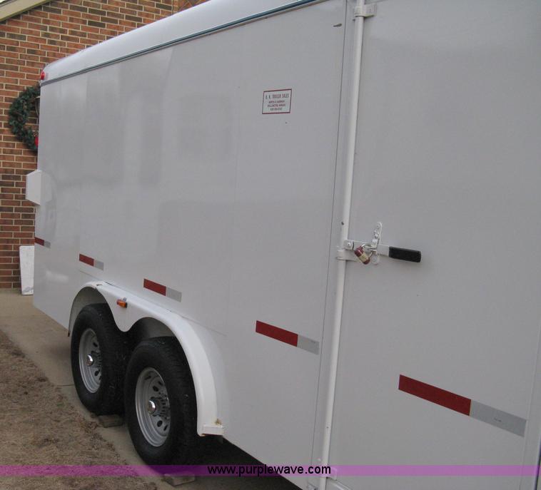 image for item 8090 2004 W-W tandem-axle cargo trailer