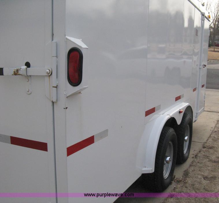 image for item 8090 2004 W-W tandem-axle cargo trailer